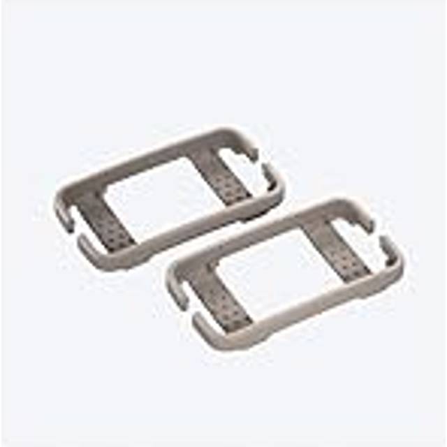 Tractive GPS Cat Mini Halsbandsfäste, Brun, 2 st -