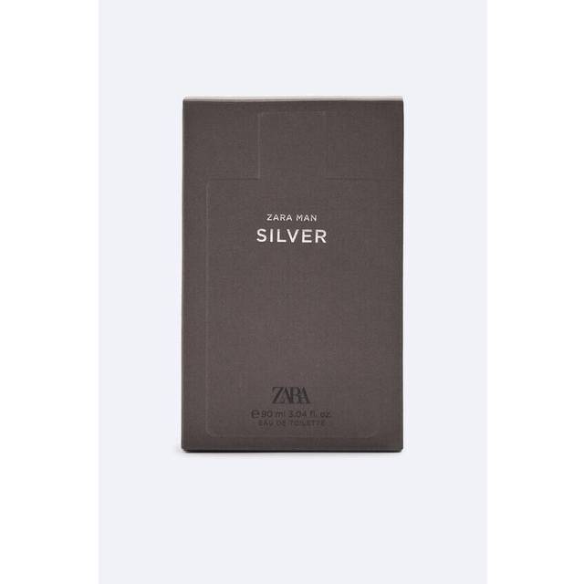 ZARA For Men Man Silver Eau De Toilette EDT Fragrance Perfume 90 ml