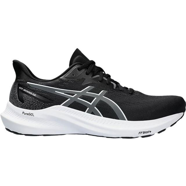 Asics GT-2000 12 Extra Wide M - Black/Carrier Grey • Price »