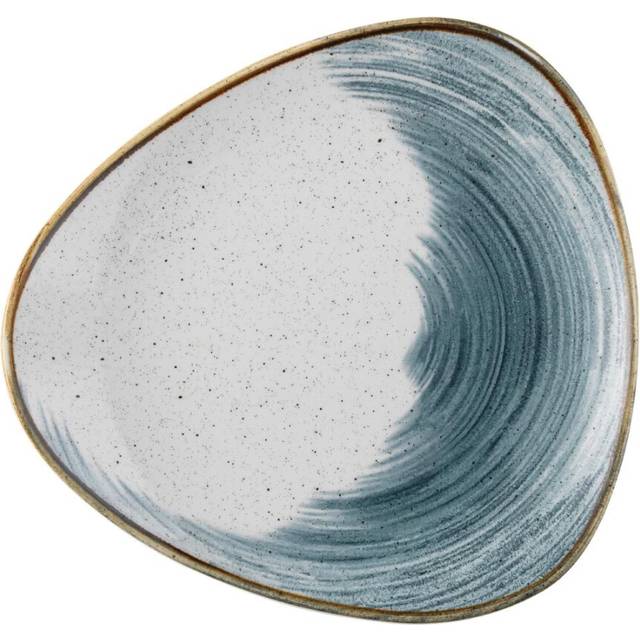 Churchill Stonecast Accents Lotus Plate Blueberry 229mm (Pack of 12)