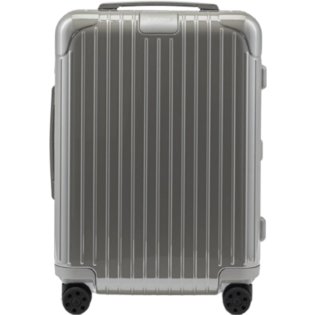 Essential Sleeve Cabin Plus Suitcase | Gloss Rosewood Pink