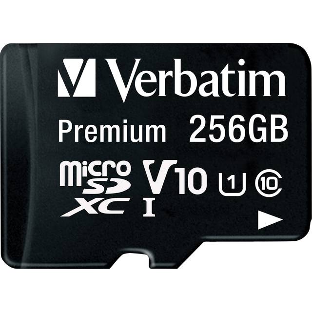 Verbatim Premium U1 256 GB MicroSDXC UHS-I Class 10