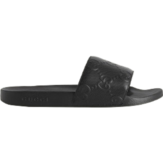 Gucci GG slide sandal 'Demetra Black' - black - 7