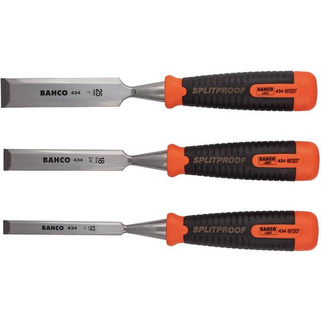 Bahco - 434 Bevel Edge Chisel Set, 3 Piece BAH434S3