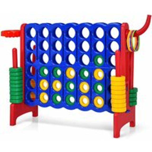 Giant 4 in a Row Jumbo 4-to-Score Chess Set Large Family Indoor Outdoor Game Toy