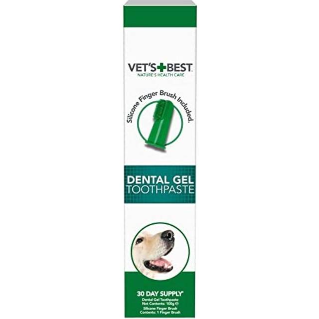 Vet's Best Dental Gel Toothpaste for Dogs | Reduces Plaque & Freshens Breath 100g