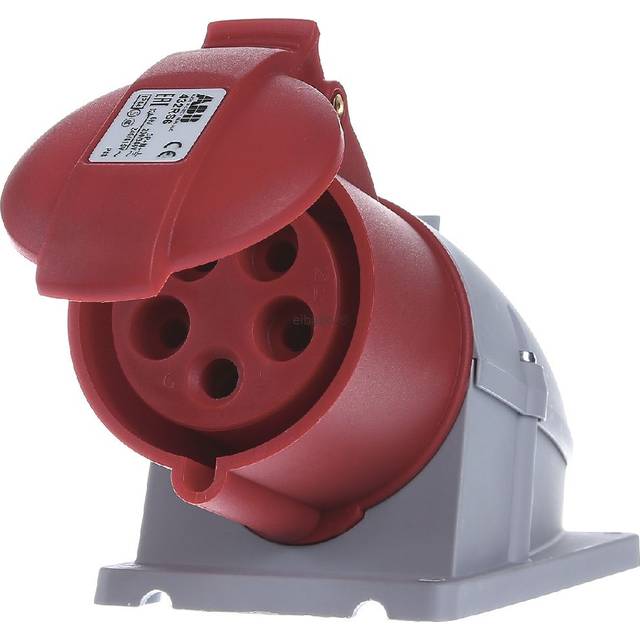 Vägguttag trefas CEE IP44 (32A 432RS6)