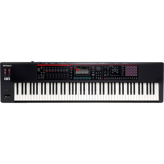 Roland Fantom 08 Workstation Synthesizer, 88 Hasten Hammermechanik PHA-50