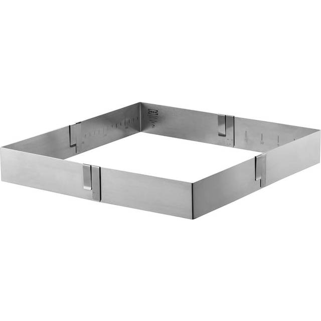 TÅRTBAK bakningsram, justerbar, 30x30 cm
