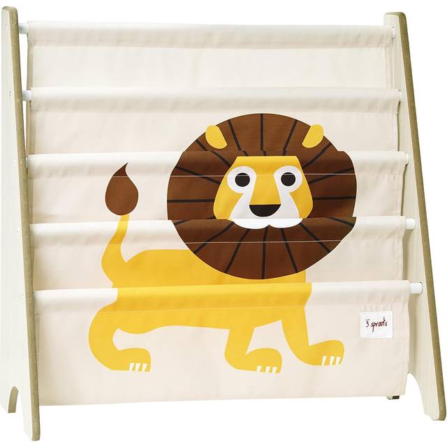 Book Rack â Kids Storage Shelf Organiser Baby Room Bookcase Furniture, Lion