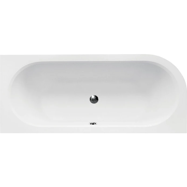 Badkar Solhaga Vit Blank Höger 180 cm (Utan Panel & Avlopp)