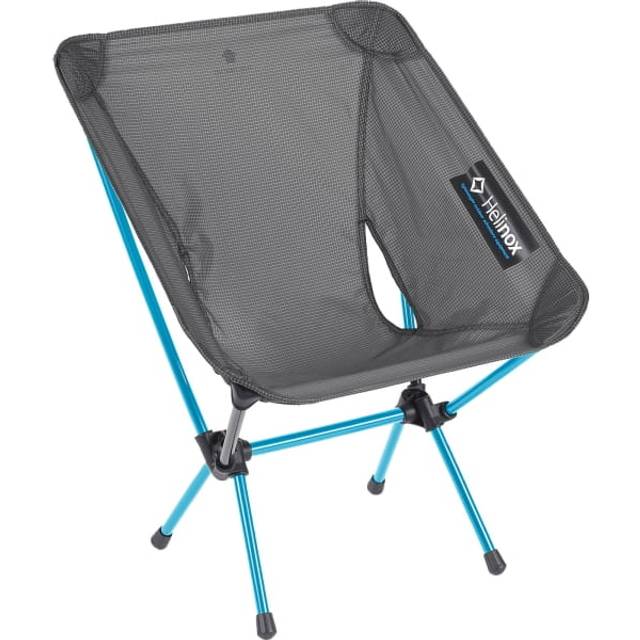 Helinox Chair Zero L Lightweight Camp Chair, Black - Black/Blue - OS