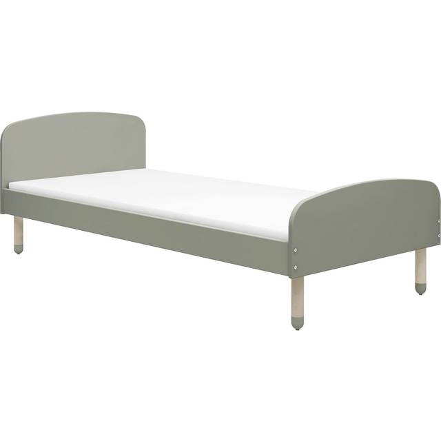 FLEXA Dots enkelsäng 96x204 cm Gul