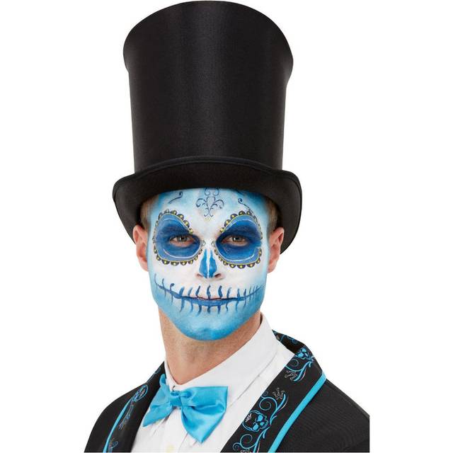 Day of the Dead Make Up Kit Halloween Face Paints Fancy Dress Accessory