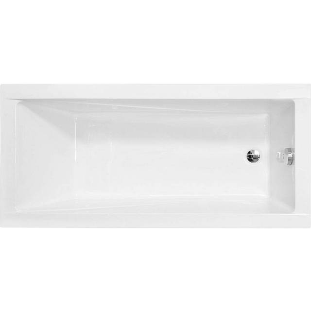 Badkar Sydney Vit Blank 140 cm (Utan Panel & Avlopp)