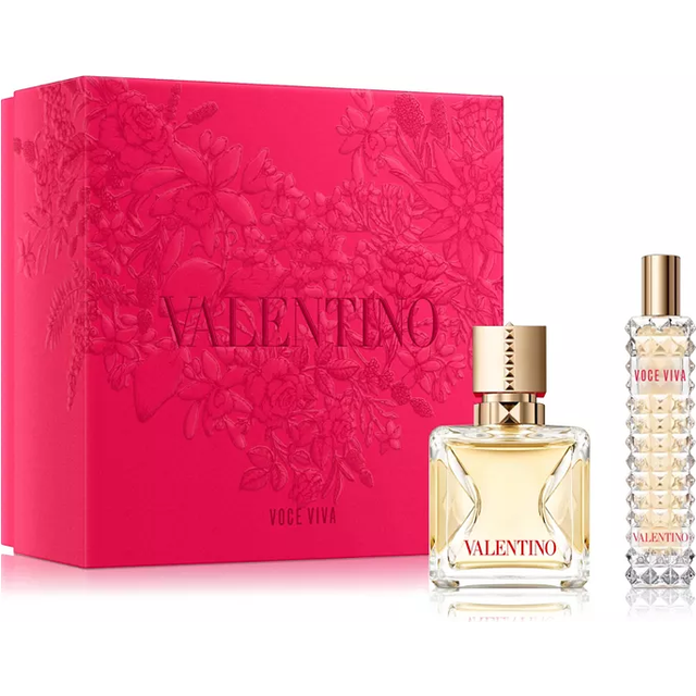 Valentino Voce Viva Eau de Parfum Women's Perfume Gift Set - Pink