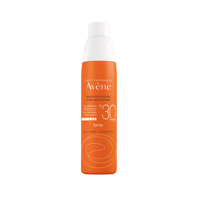 Avène High Protection Spray SPF30 Sun Cream for Sensitive Skin - 200ml - Face The Future