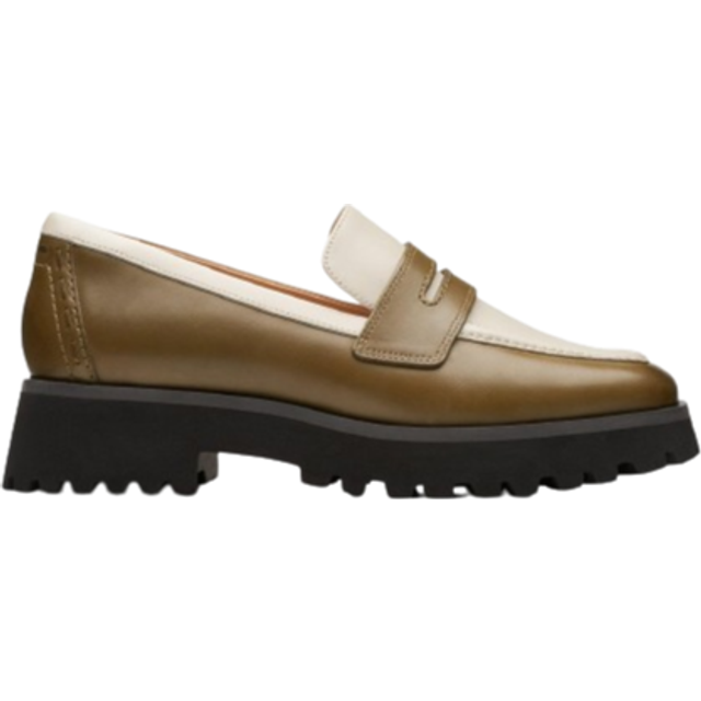 Clarks Stayso ローファー WOMENS Stayso Edge Ivory Leather Loafers | Clarks US