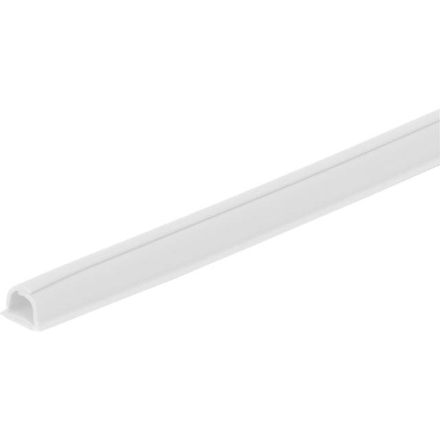 Plasfix Cablefix 2201 Kabelkanal vit, självhäftande, 4-pack 1 m x 8 mm