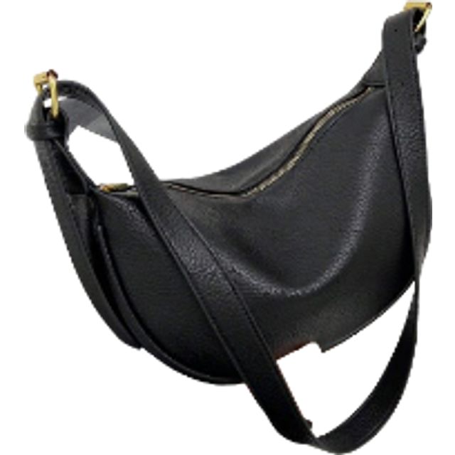 SHEIN Crescent-Shaped Shoulder & Crossbody Bag, Dumpling Style, Versatile