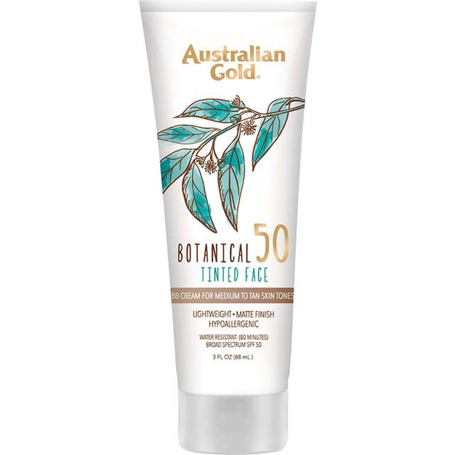 Australian Gold - Botanical Tinted Face Cream SPF 50 88 ml - Medium/Tan