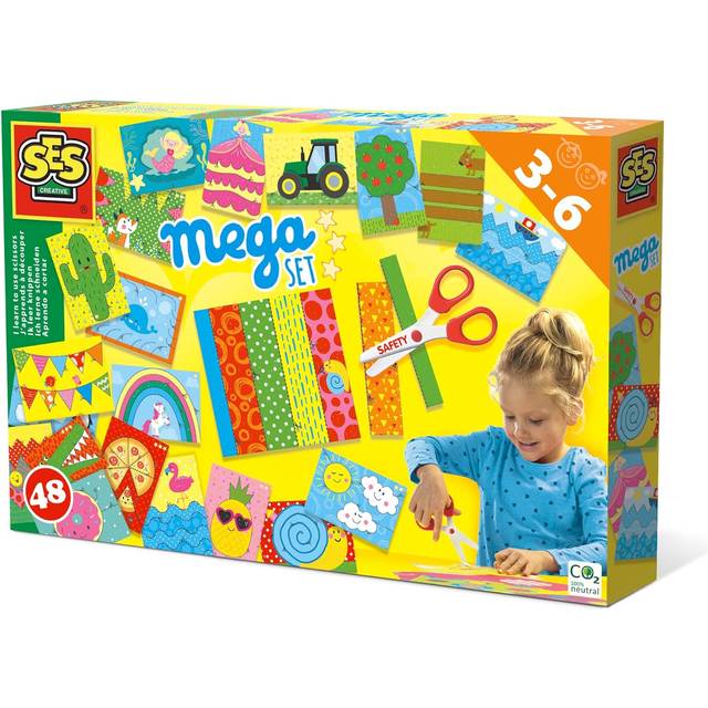 SES Creative Learn to Use Scissors Mega Set