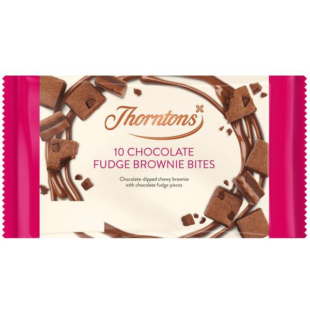Thorntons Chocolate Fudge Brownie Bites 10 pack