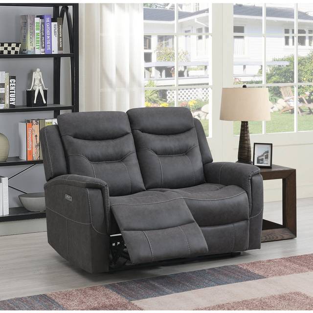 Centrella 145Cm Pillow Top Arm Reclining Sofa - Brown (104cm H X 145cm W X 88cm D)