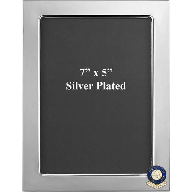Preston North End football club silver plated photo frame