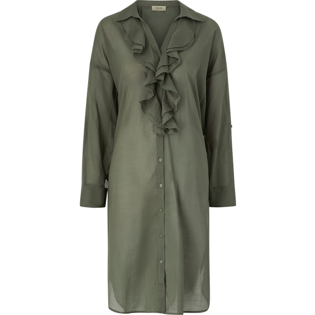 MOS MOSH - Skjortklänning mmJelena Voile Dress - Grön