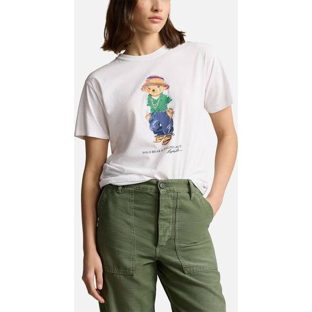 POLO RALPH LAUREN Beach Bear T-Shirt - White