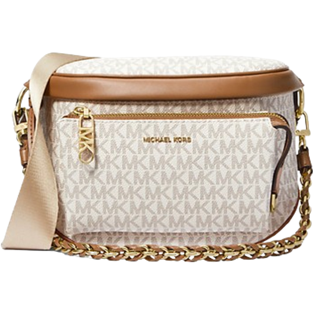 MK Slater Medium Signature Logo Sling Pack - Natural - Michael Kors - ONE SIZE