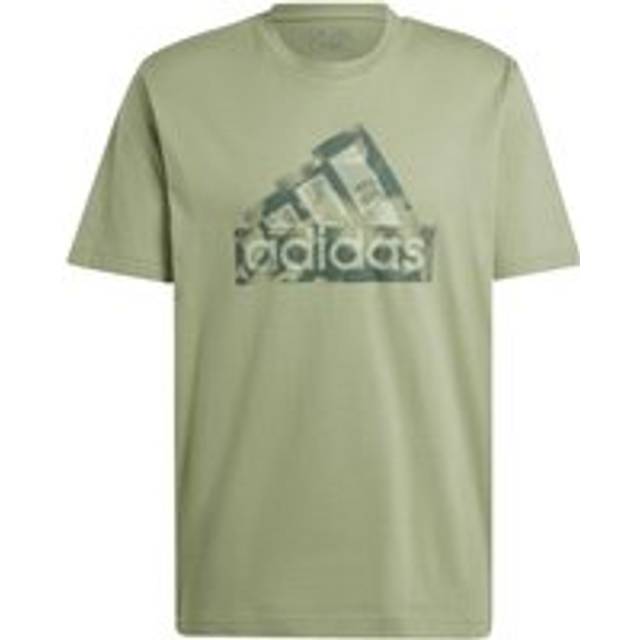 adidas Big Logo T-Shirt Green - adidas - Size: M37/40