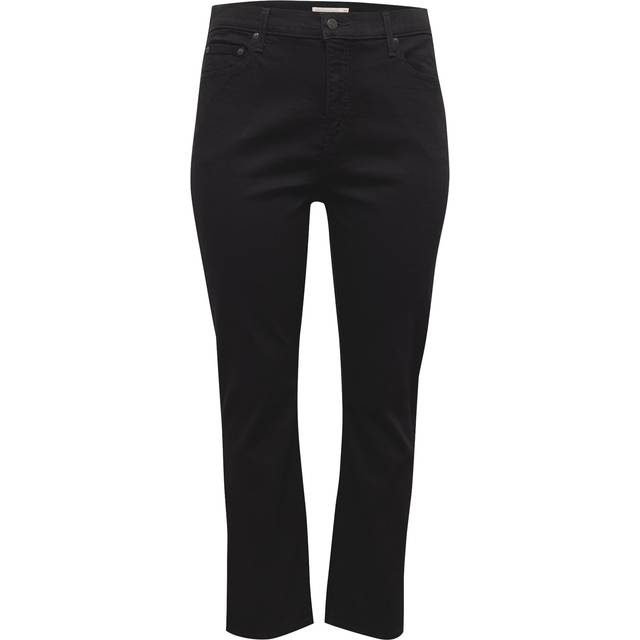 Levi's Plus - Jeans 724 PL HR Straight Rio Frost - Svart