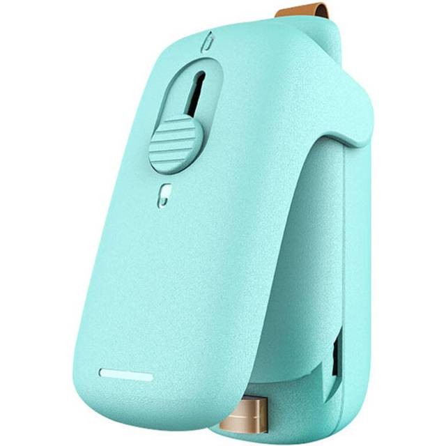Handheld 2 In 1 Warmte Sealer En Cutter Bag Resealer Voor Voedsel Verse - wit