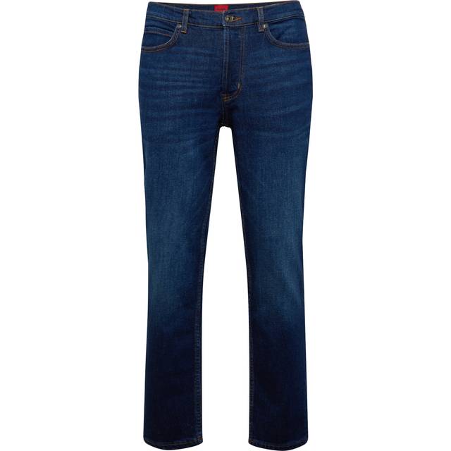 HUGO 634 Tapered Fit Jeans - Dark Blue, Dark Blue, Size 32, Inside Leg Regular, Men -  inside leg REGULAR,32