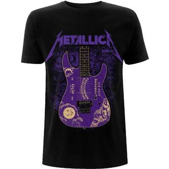 Metallica unisex t-shirt: ouija purple (x-large)
