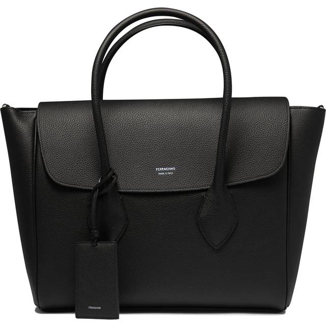 Ferragamo Men East-West briefcase Black
