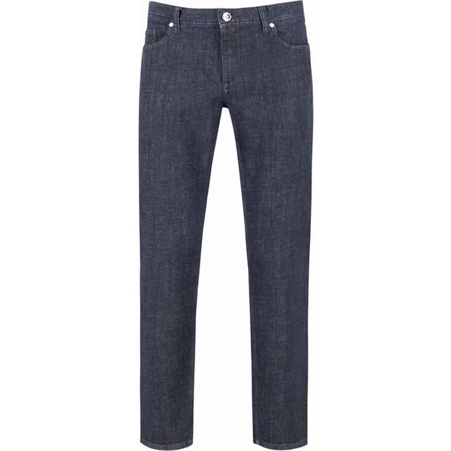 Alberto, Jeans, Herr, W34 L36, Bomull, Klassiska Stretch Jeans - blue (W34 L36)