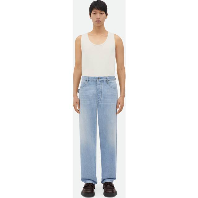 Bottega Veneta - Wide-Leg Bleached Jeans - Men - Blue - IT 50