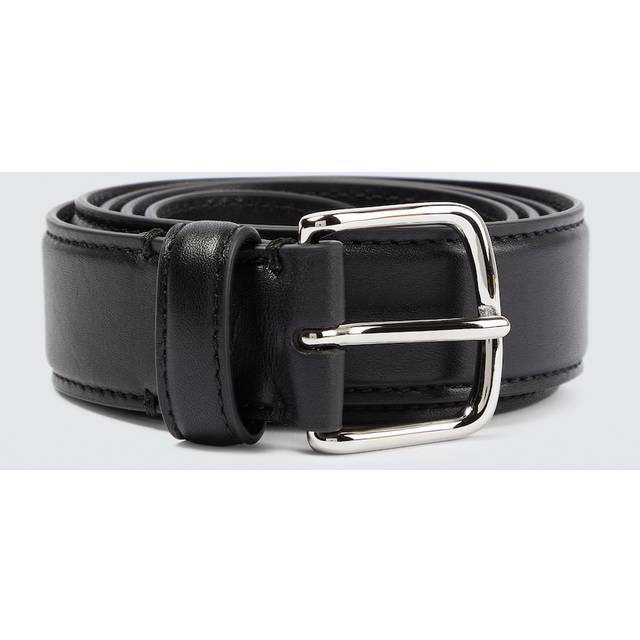 The Row Classic leather belt - black (Inch 38)