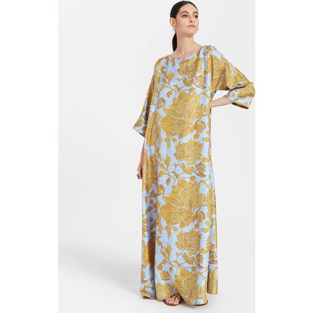 La DoubleJ, Klänning, Dam, M, Muumuu Klänning Rund Hals - multicolor (M)