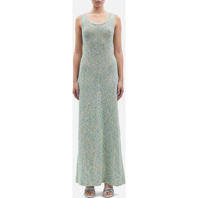 Samsøe Samsøe Saisha 15255 Cotton-Blend Maxi Dress - M - Blue
