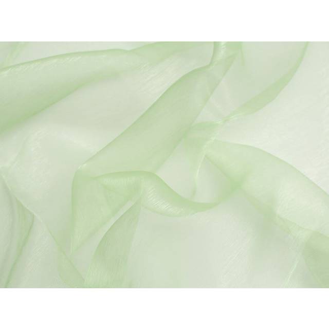 Minerva Core Range Sheer Organza Fabric Mint Green