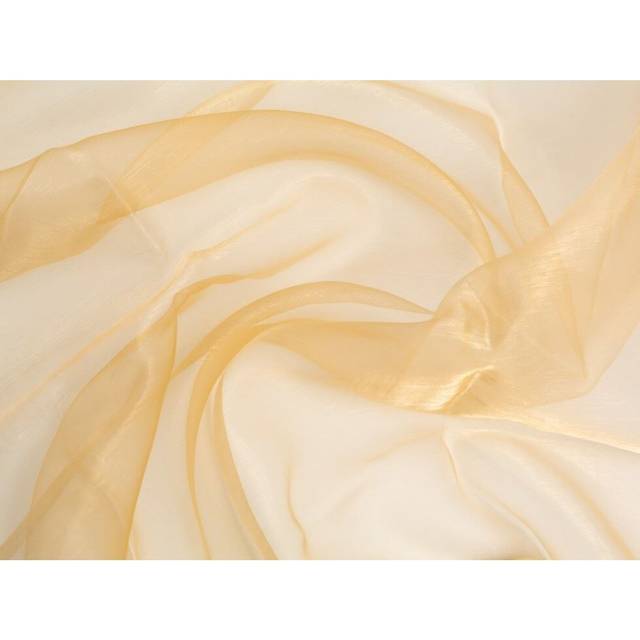 Minerva Core Range Sheer Organza Fabric Gold