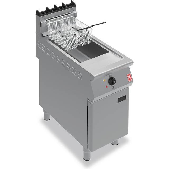 Falcon F900 Single Tank Twin Basket Free Standing Natural Gas Fryer G9341