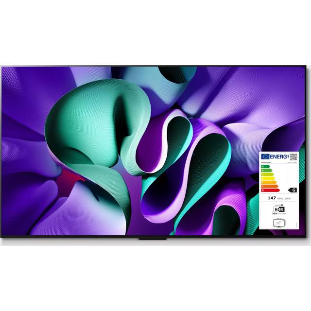 OLED77M49LA OLED evo M4 4K Smart TV 2024 med 2 års garanti - Silver