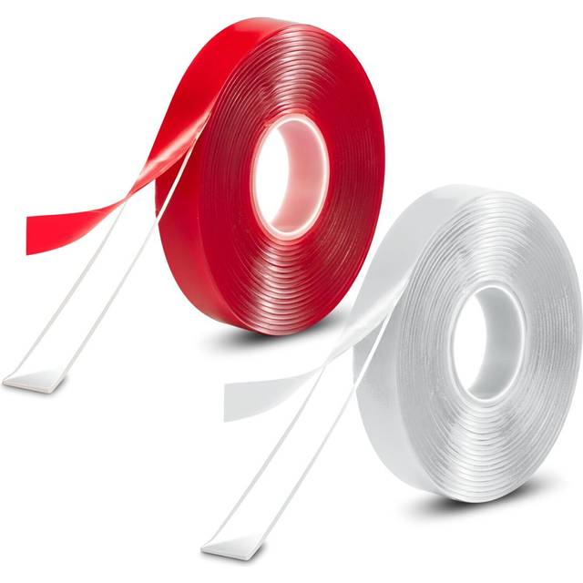 2 pcs nano double sided tape heavy duty strong stick mounting gel tape poster