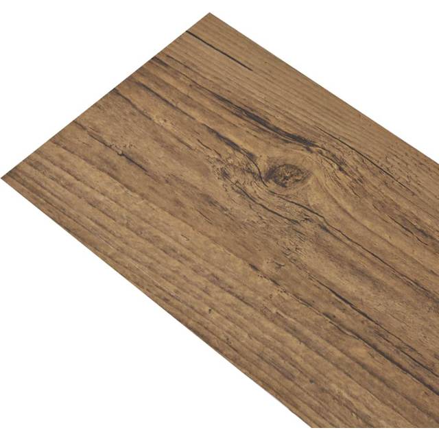 Symple Stuff 2mm Oak Laminate Flooring Walnut Brown 915cm L X 152cm W