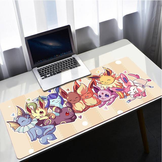 (a-HC005233 300x600x2mm) Mousepad Digimon Pc Gaming Mouse Pad Computer Table Desk Accessories Gamer Cabinet Mats Mat Cute Renamon Keyboard Mause Carpe